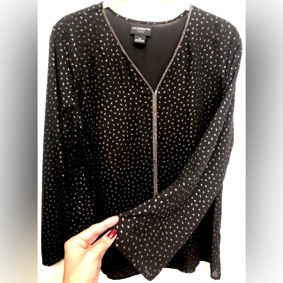 Liz Claiborne Top / Formal Blouse  PM - Picture 1 of 5
